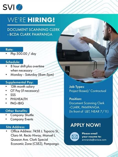 Clark Pampanga Jobs in Philippines (Updated Daily) .